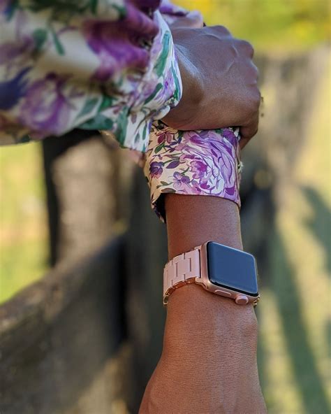 michele silicone apple watch band dupe